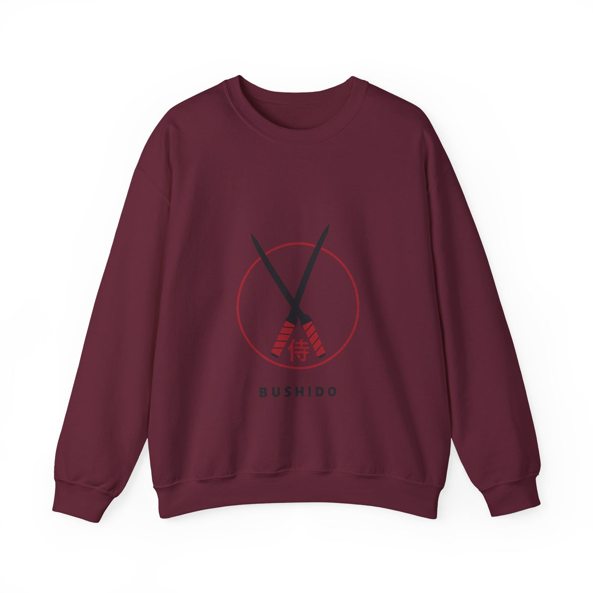 Bushido Sweatshirt in Maroon