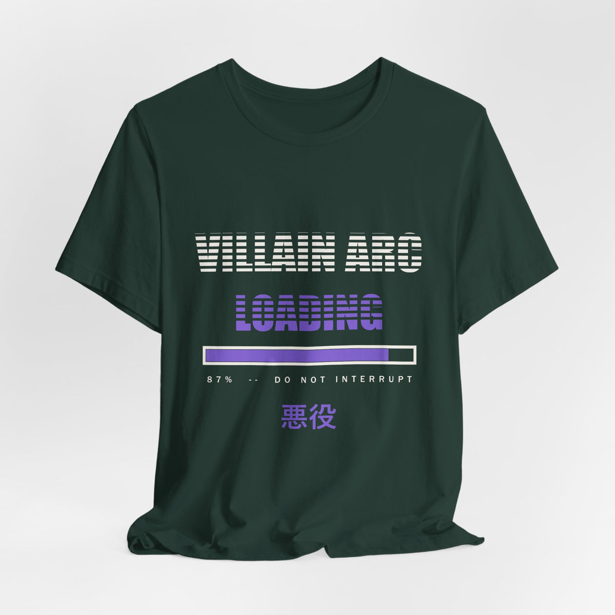 Villain Arc Loading Anime T-Shirt - original anime design, view 13
