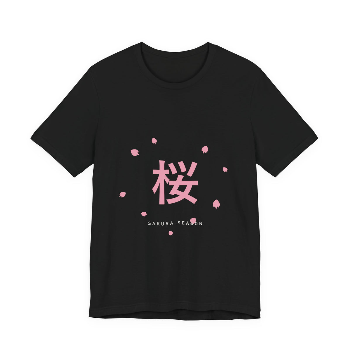 Sakura Season T-Shirt in Black