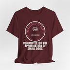 Committee For The Appreciation Of Small Dogs Funny Anime T-Shirt - original anime design, view 24