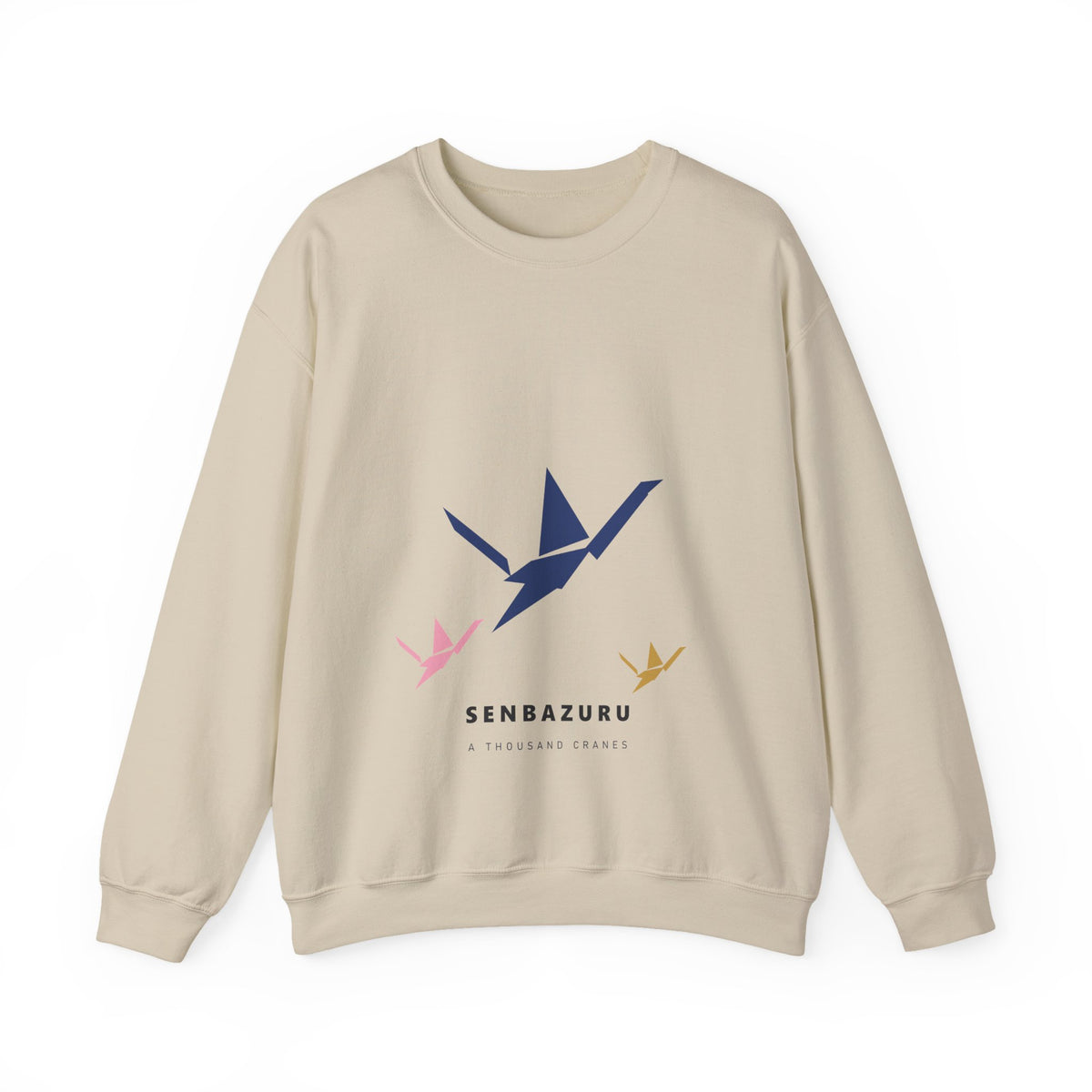 Senbazuru Sweatshirt in Sand