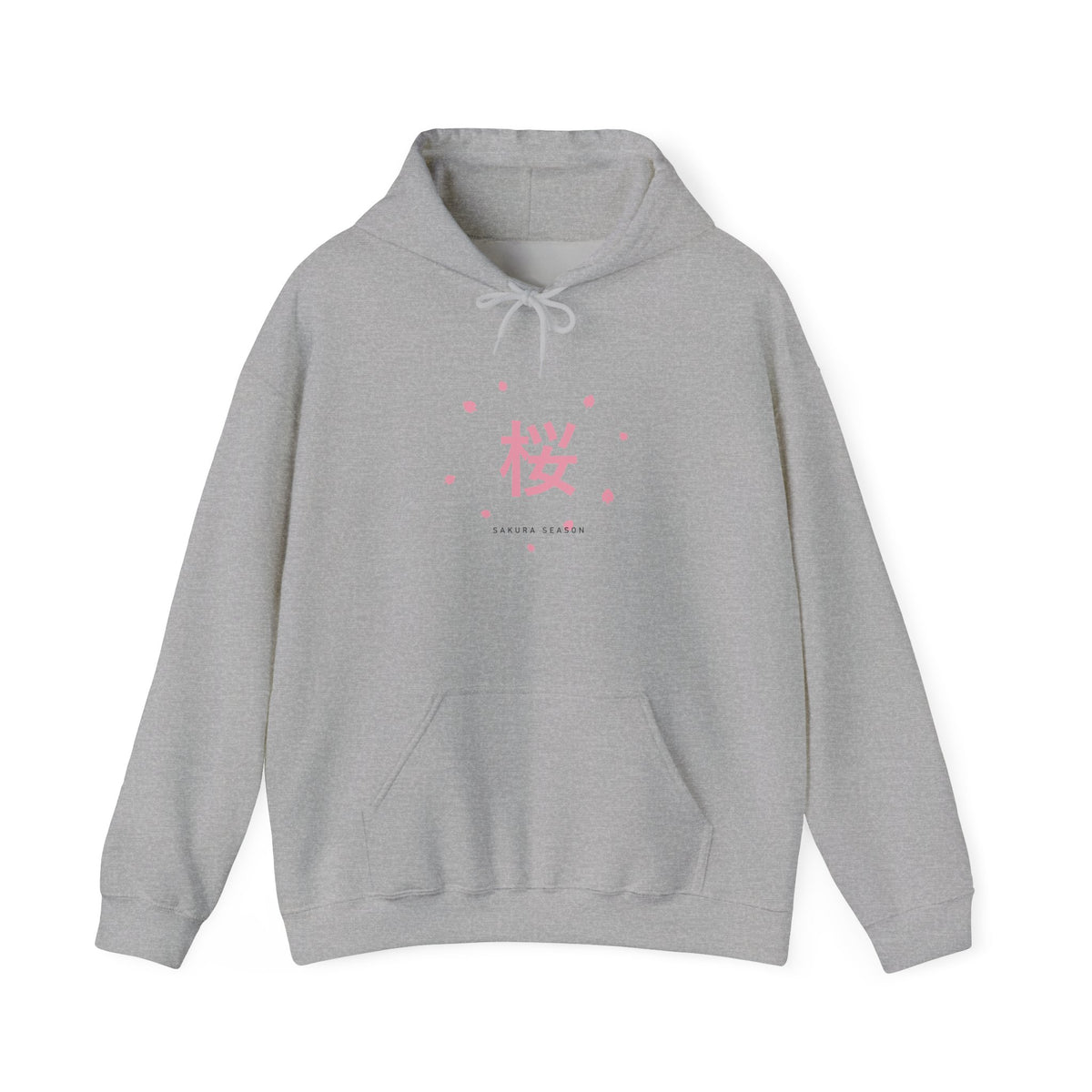 Sakura Season Hoodie in Sport Grey