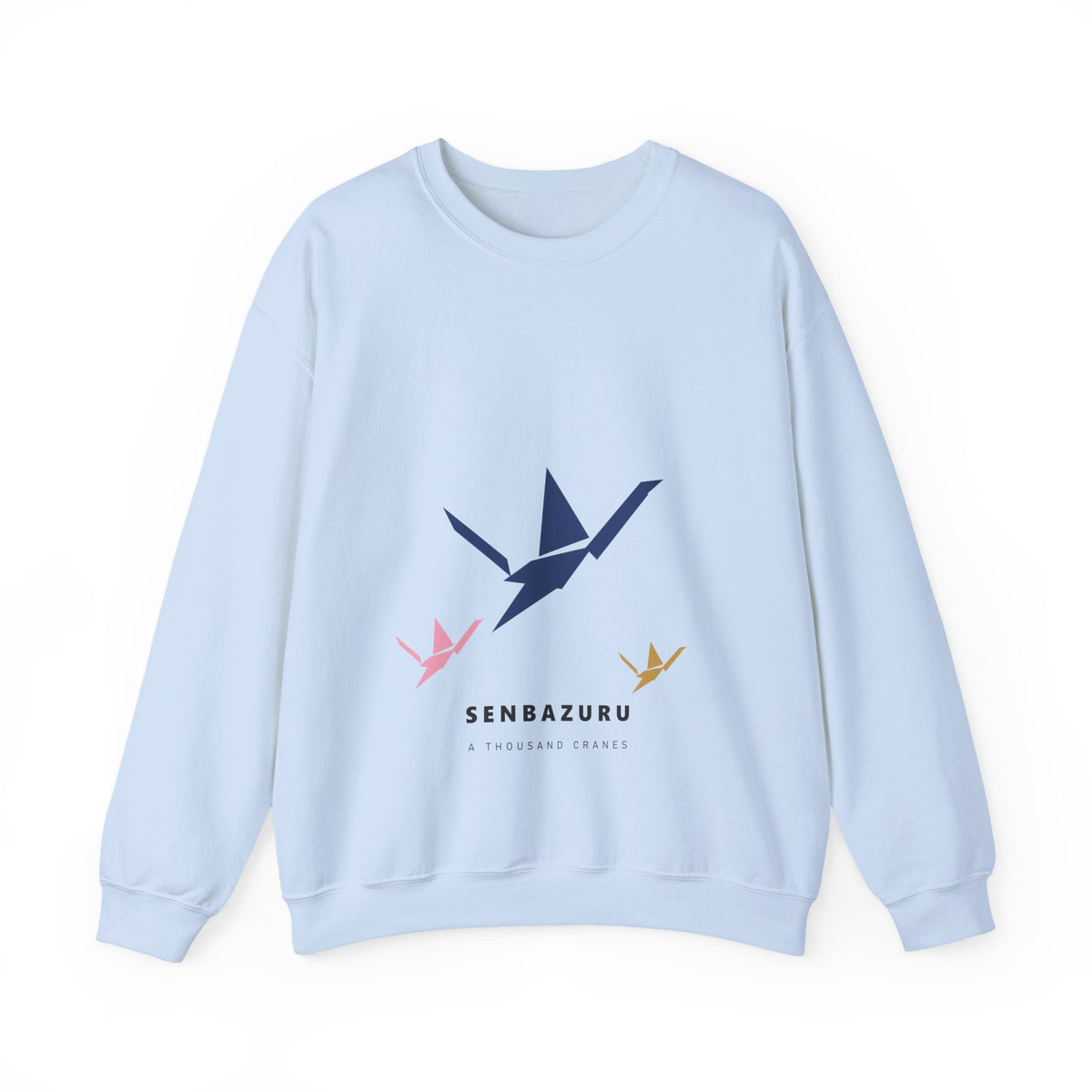 Senbazuru Sweatshirt in Light Blue