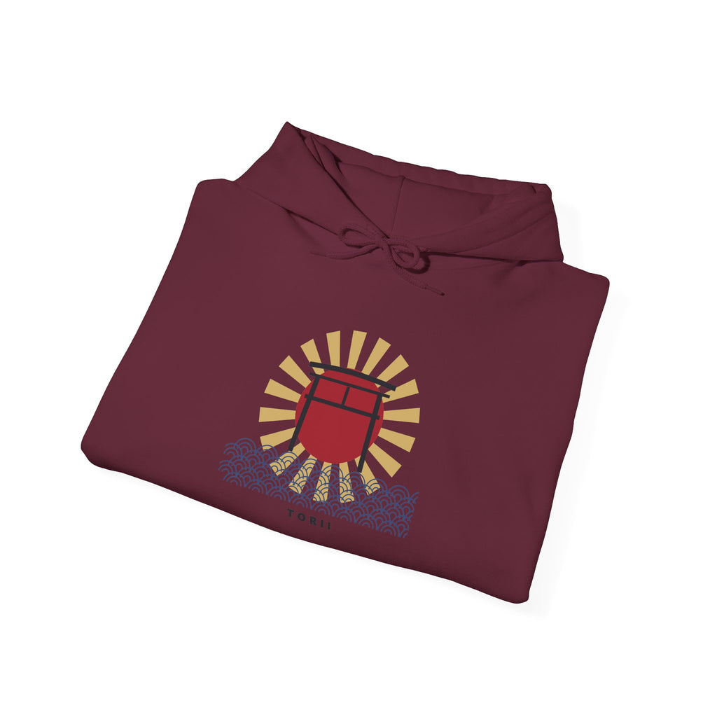 Torii Gate Hoodie - original anime design, view 18