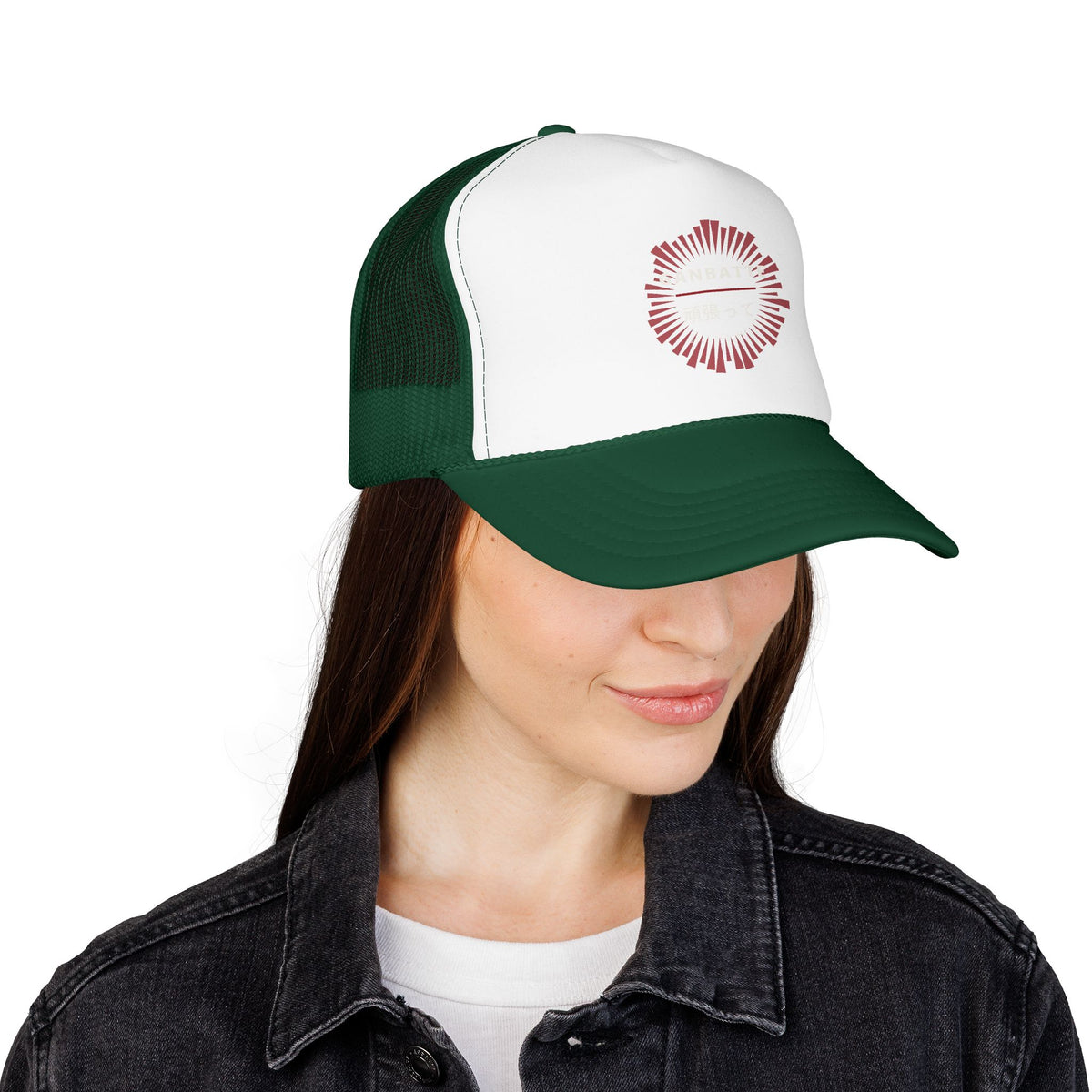 Ganbatte Trucker Cap - original anime design, view 21