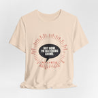 Not Now I'm Watching Anime T-Shirt - original anime design, view 10