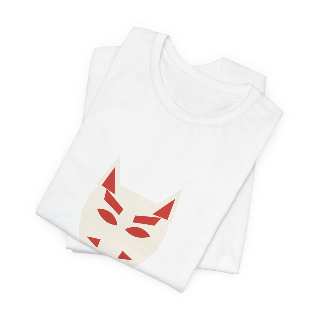 Kitsune Mask T-Shirt - original anime design, view 14