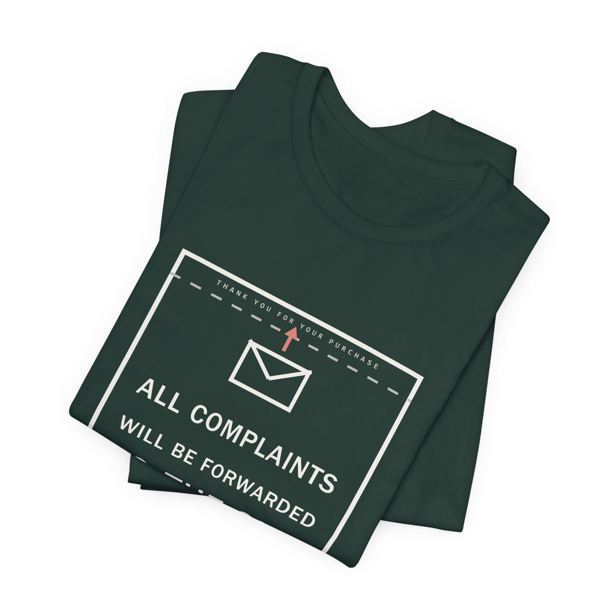 All Complaints Will Be Forwarded To The Sky Funny Anime T-Shirt - original anime design, view 11