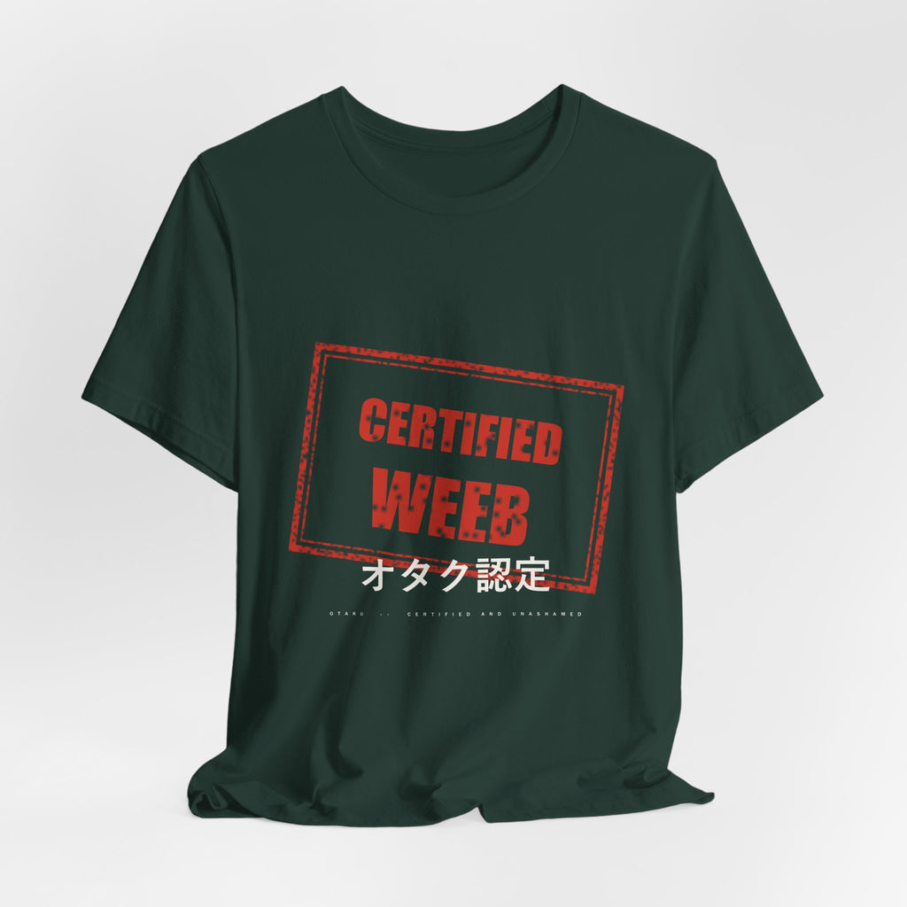 Certified Weeb Anime T-Shirt - original anime design, view 13