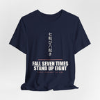 Fall Seven Times Anime T-Shirt - original anime design, view 22