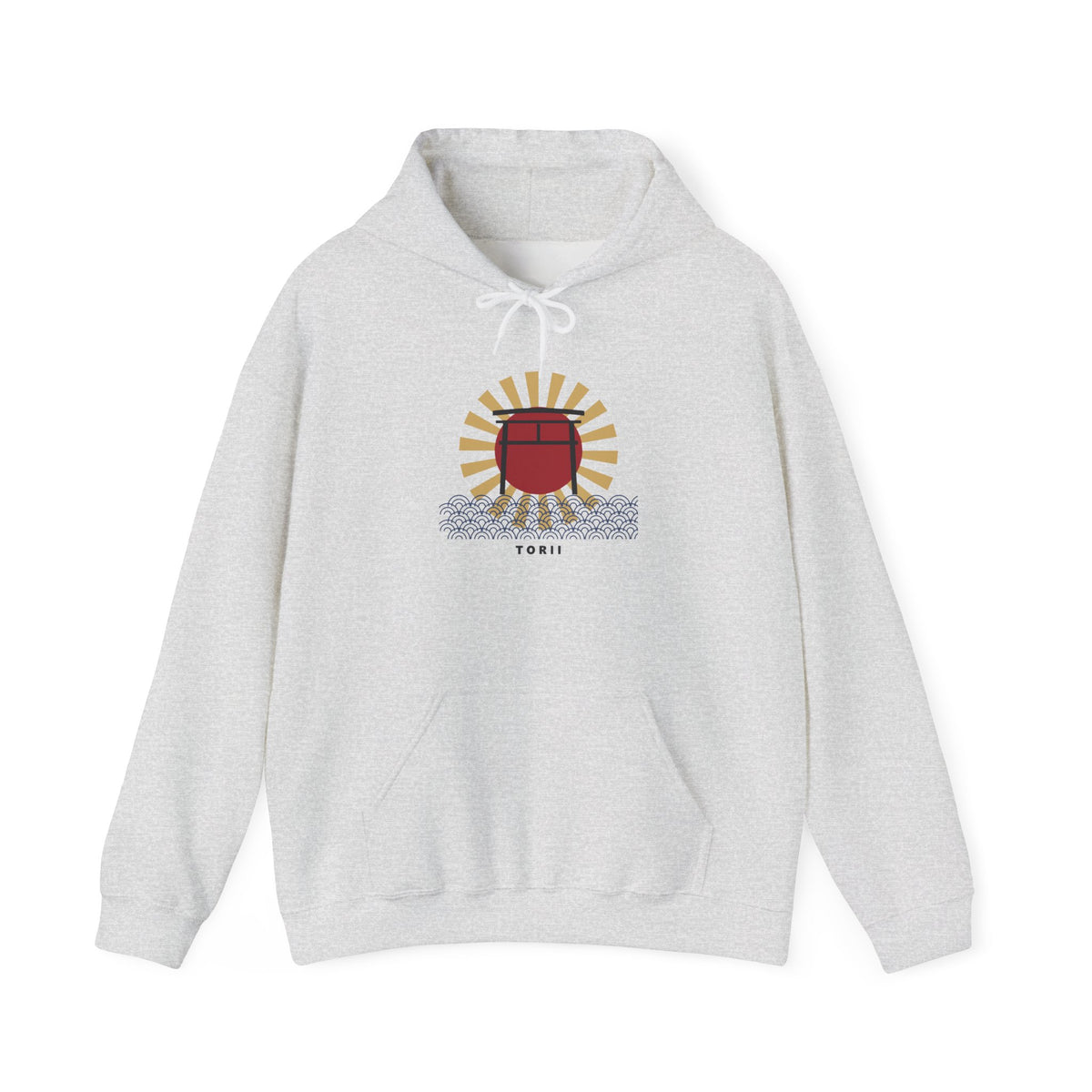 Torii Gate Hoodie in Ash