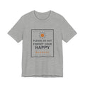Please Do Not Forget Your Happy Funny Anime T-Shirt in Athletic Heather