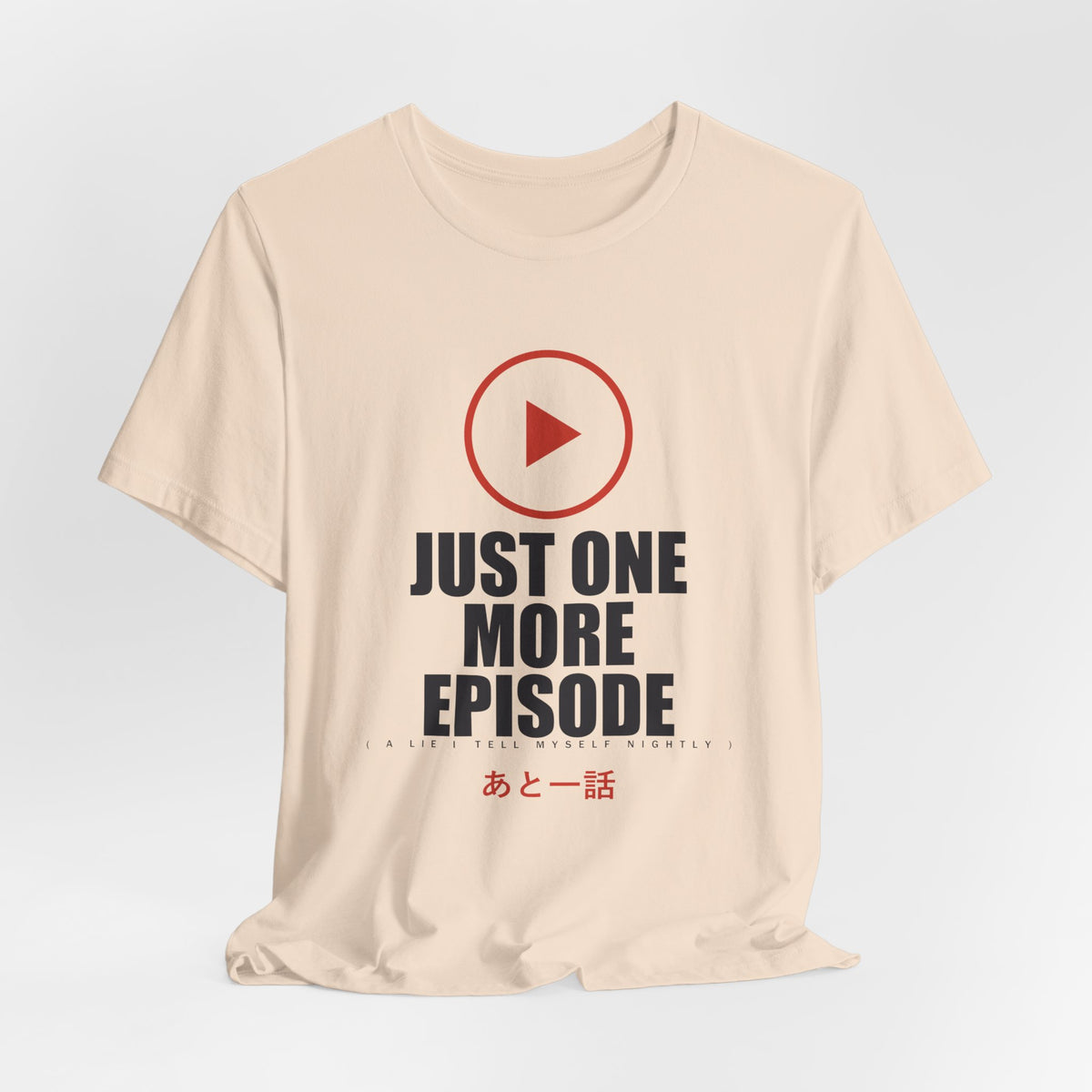 One More Episode Anime T-Shirt - original anime design, view 10