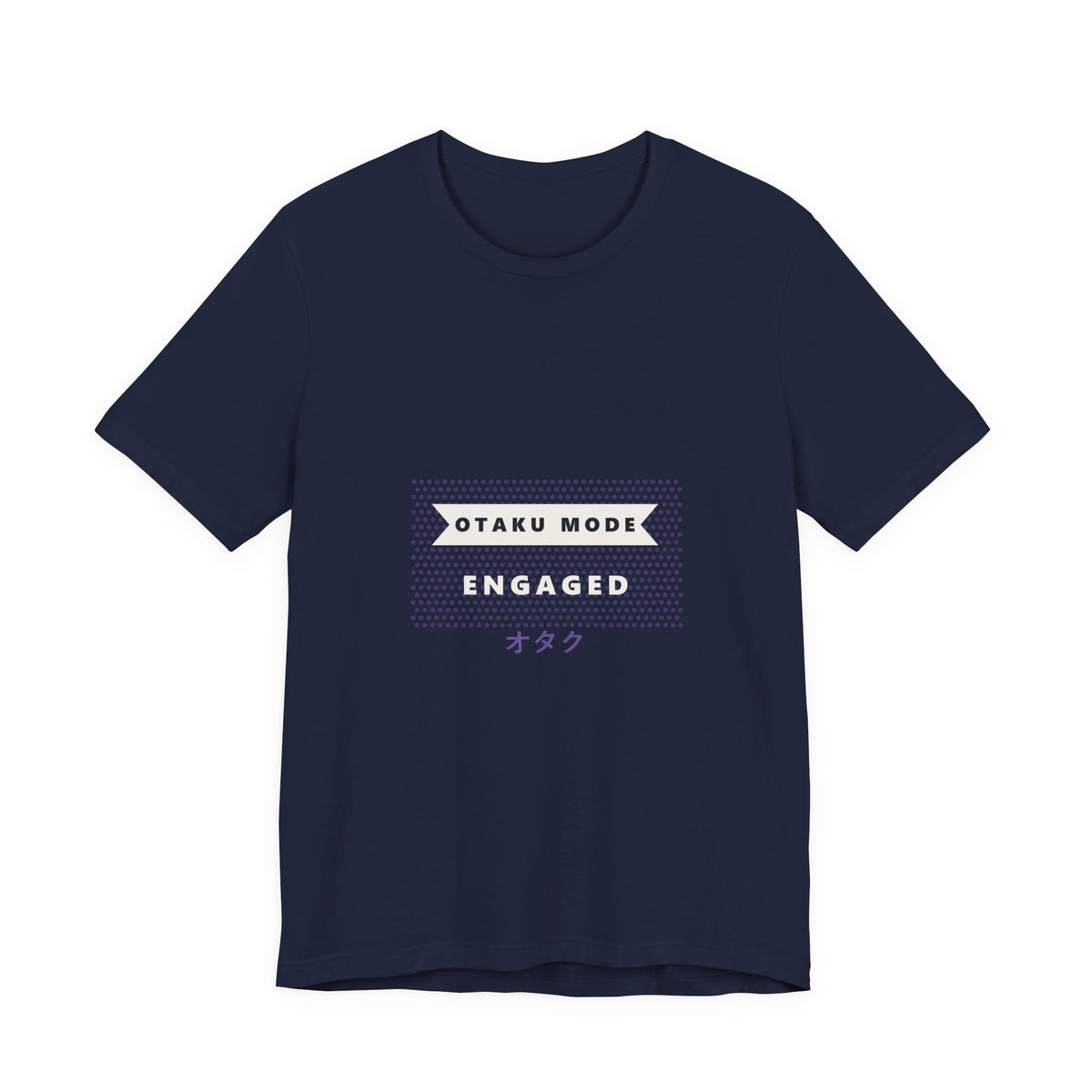 Otaku Mode T-Shirt in Navy