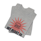 My Heart Is Full Of Sandwich Funny Anime T-Shirt - original anime design, view 14
