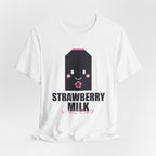 Strawberry Milk Anime T-Shirt - original anime design, view 4