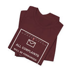 All Complaints Will Be Forwarded To The Sky Funny Anime T-Shirt - original anime design, view 23