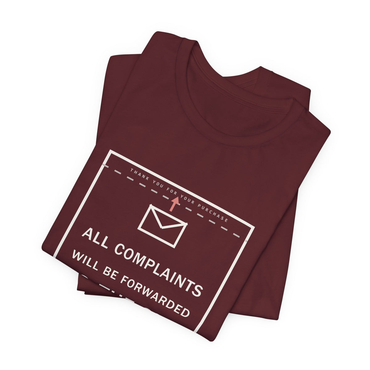 All Complaints Will Be Forwarded To The Sky Funny Anime T-Shirt - original anime design, view 23