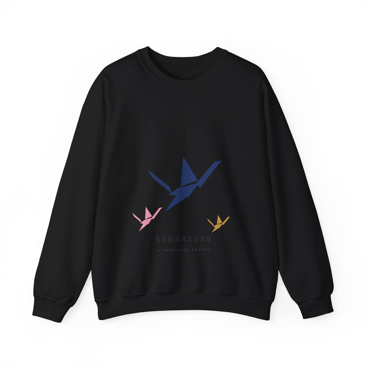 Senbazuru Sweatshirt in Black
