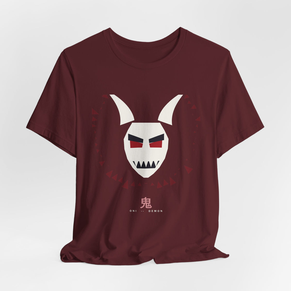 Oni Mask Anime T-Shirt - original anime design, view 25
