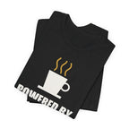Powered By Anime And Coffee T-Shirt - original anime design, view 6
