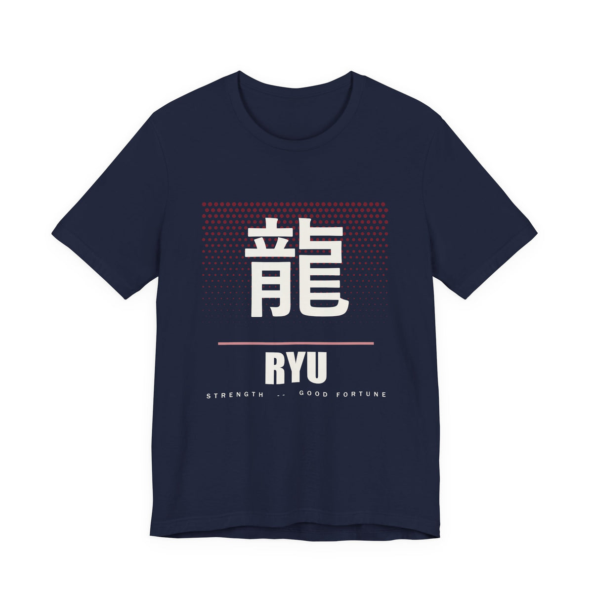 Ryu Anime T-Shirt in Navy