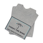 Today The Wind Has Been Extremely Unprofessional Funny Anime T-Shirt - original anime design, view 14
