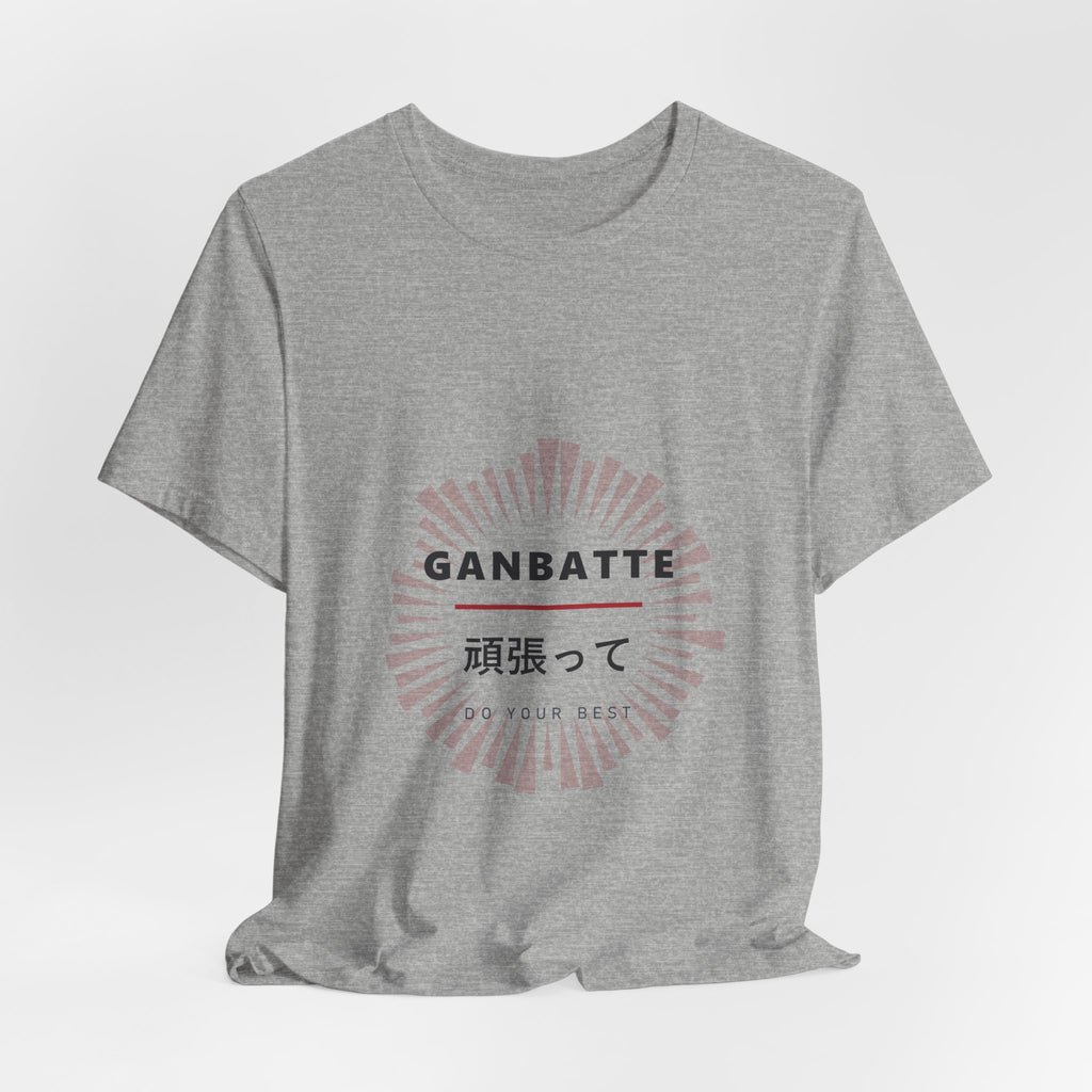 Ganbatte T-Shirt - original anime design, view 9