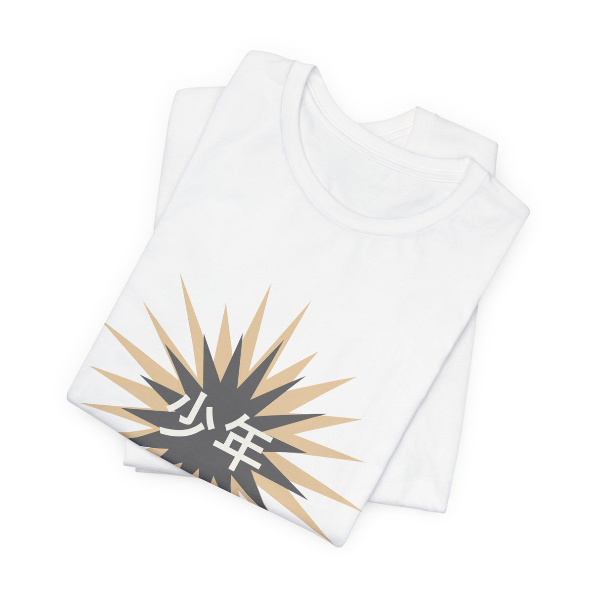 Shonen Spirit Anime T-Shirt - original anime design, view 3