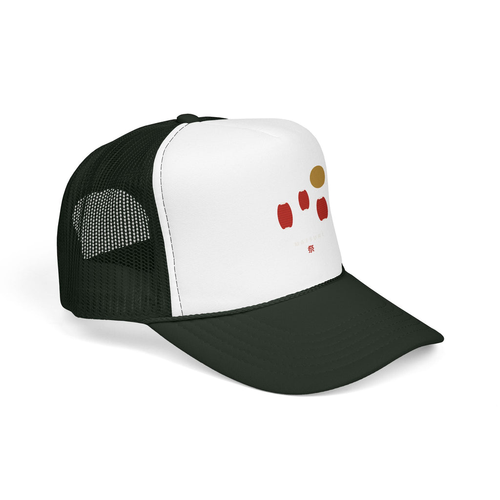 Matsuri Lanterns Trucker Cap - original anime design, view 13