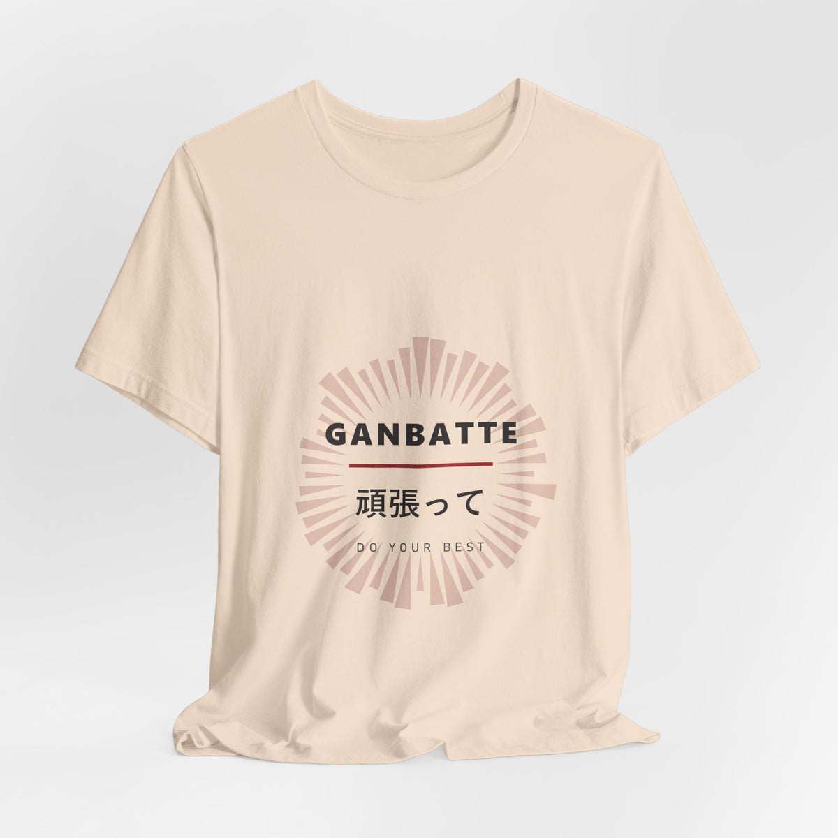 Ganbatte T-Shirt - original anime design, view 18