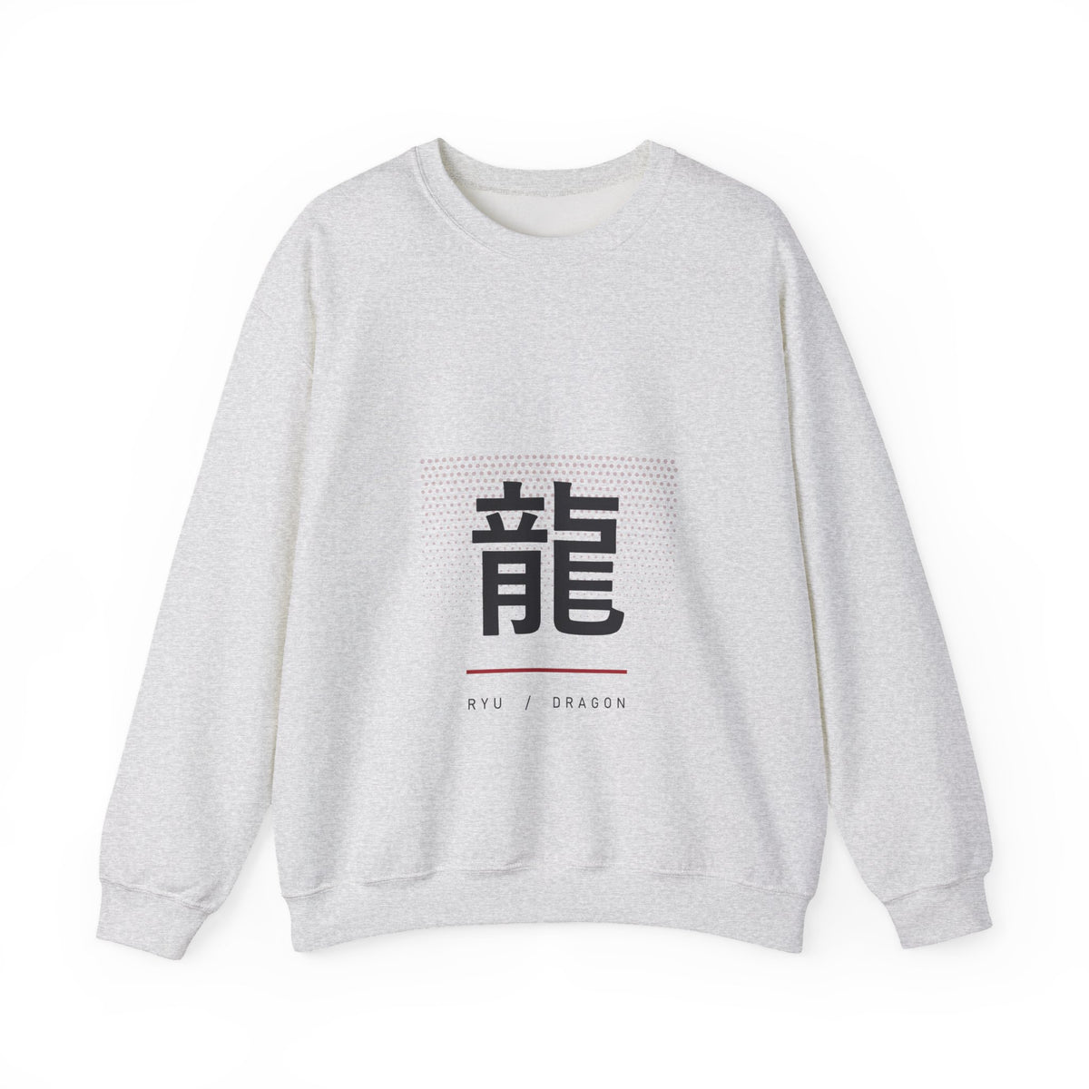 Ryu Dragon Sweatshirt in Ash