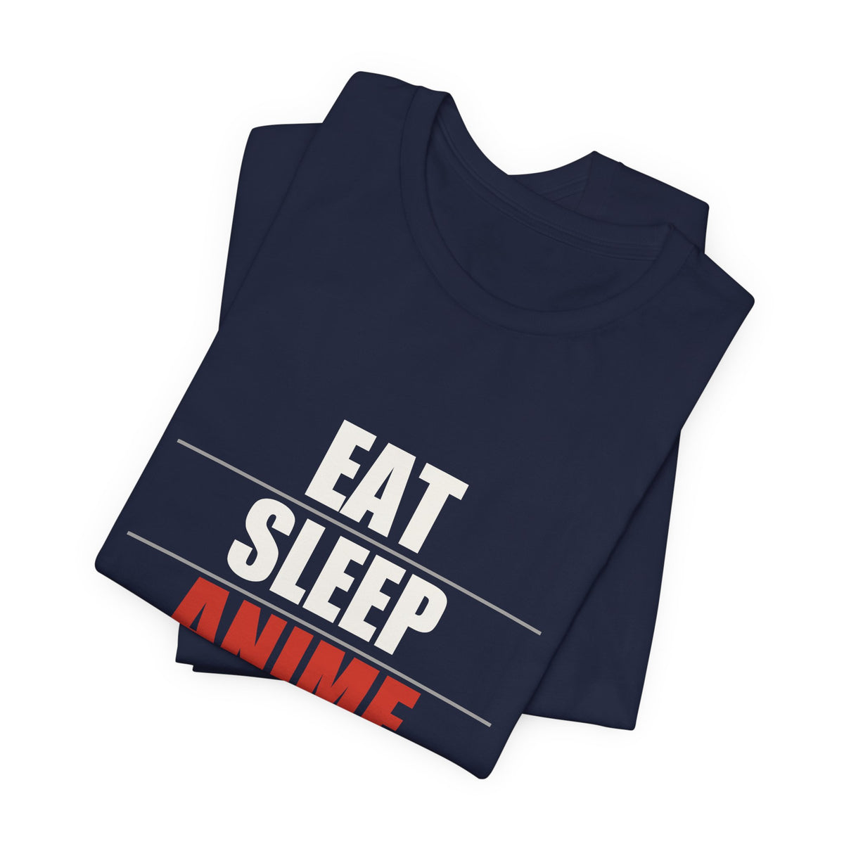 Eat Sleep Anime Repeat T-Shirt - original anime design, view 21