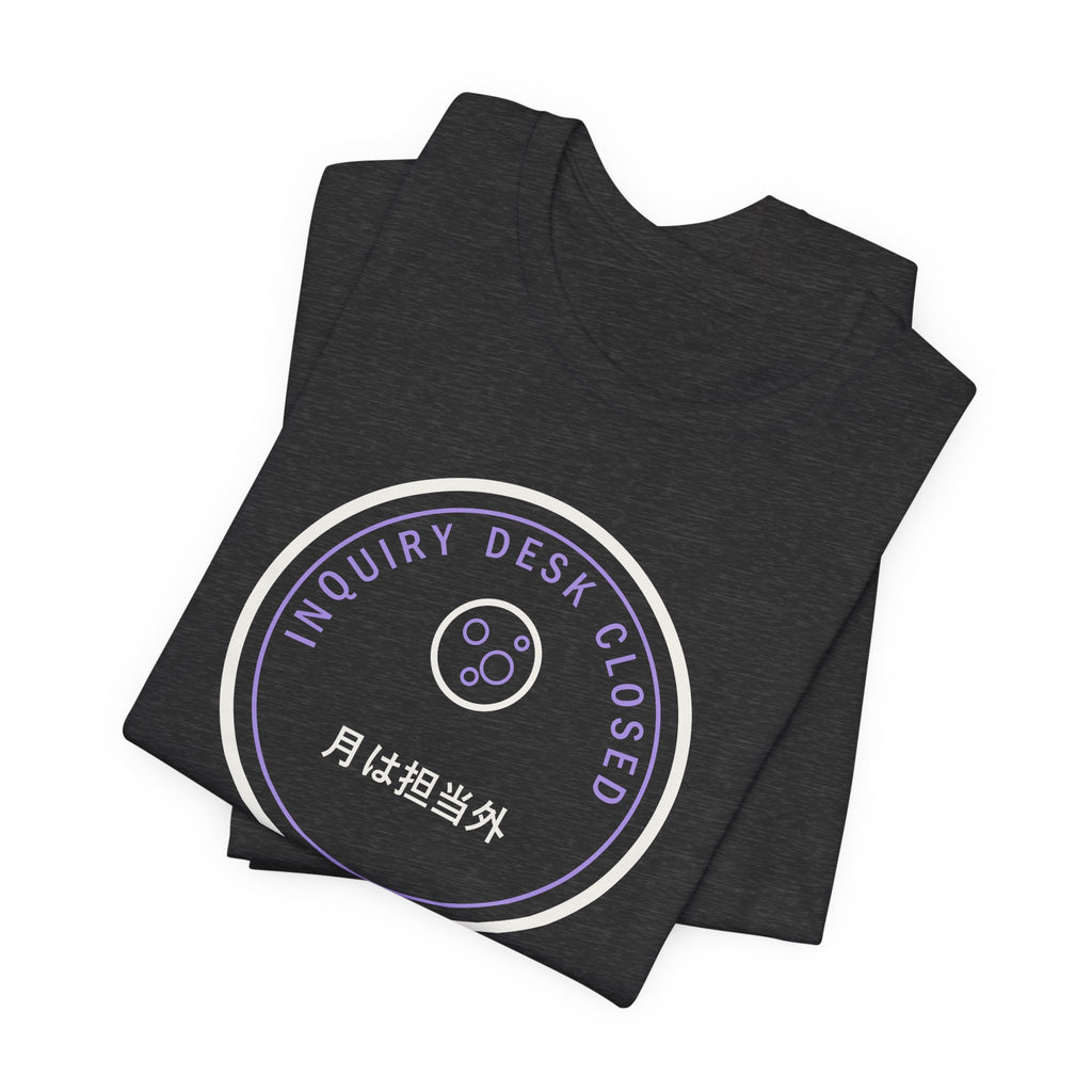 Our Department Has No Information About The Moon Funny Anime T-Shirt - original anime design, view 17