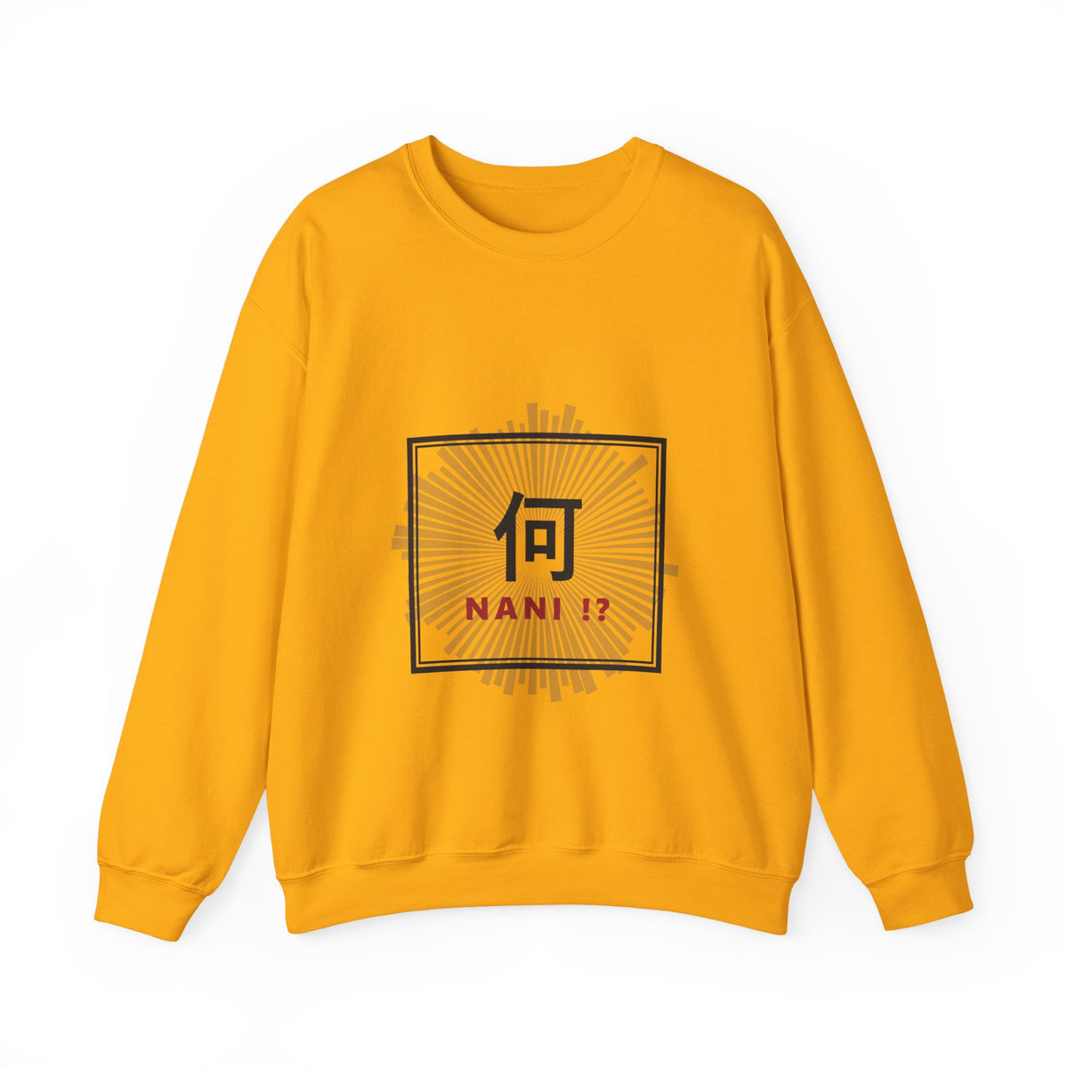 Nani!? Sweatshirt in Gold