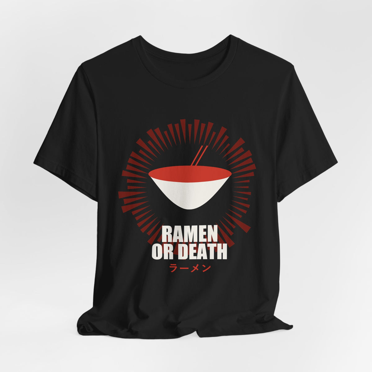 Ramen Or Death Anime T-Shirt - original anime design, view 7