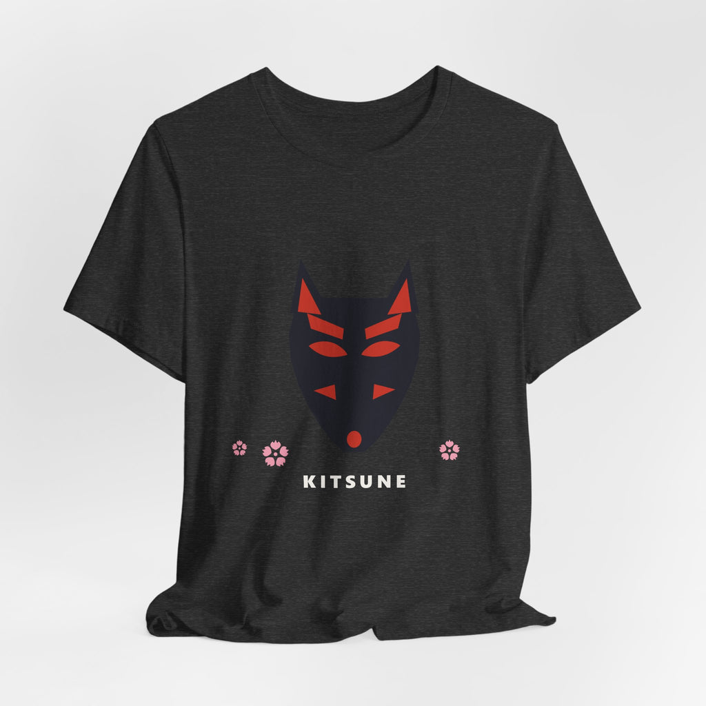 Kitsune Mask T-Shirt - original anime design, view 12