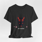 Kitsune Mask T-Shirt - original anime design, view 12