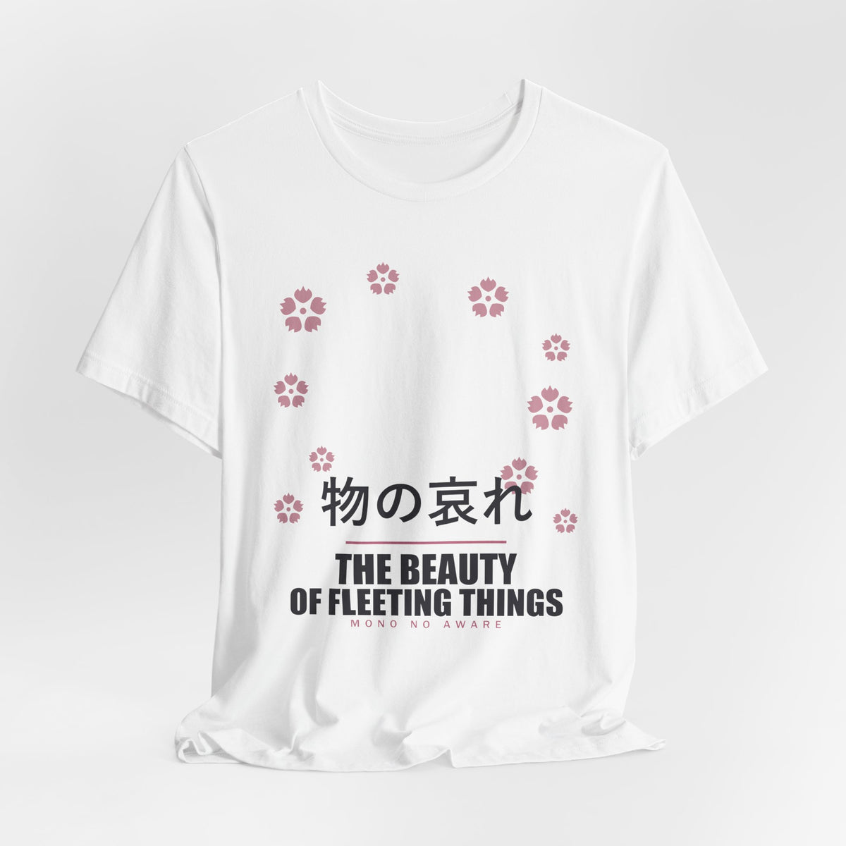 Mono No Aware Anime T-Shirt - original anime design, view 4