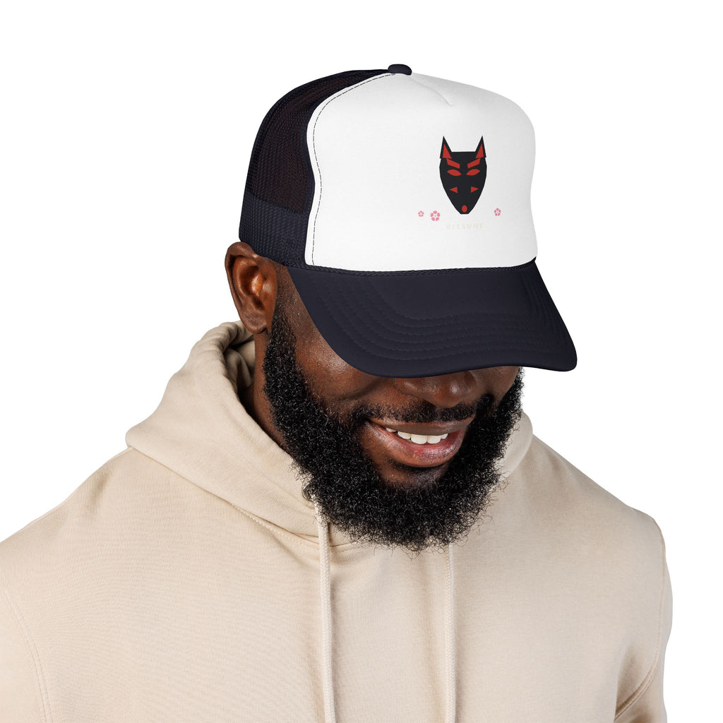Kitsune Mask Trucker Cap - original anime design, view 26