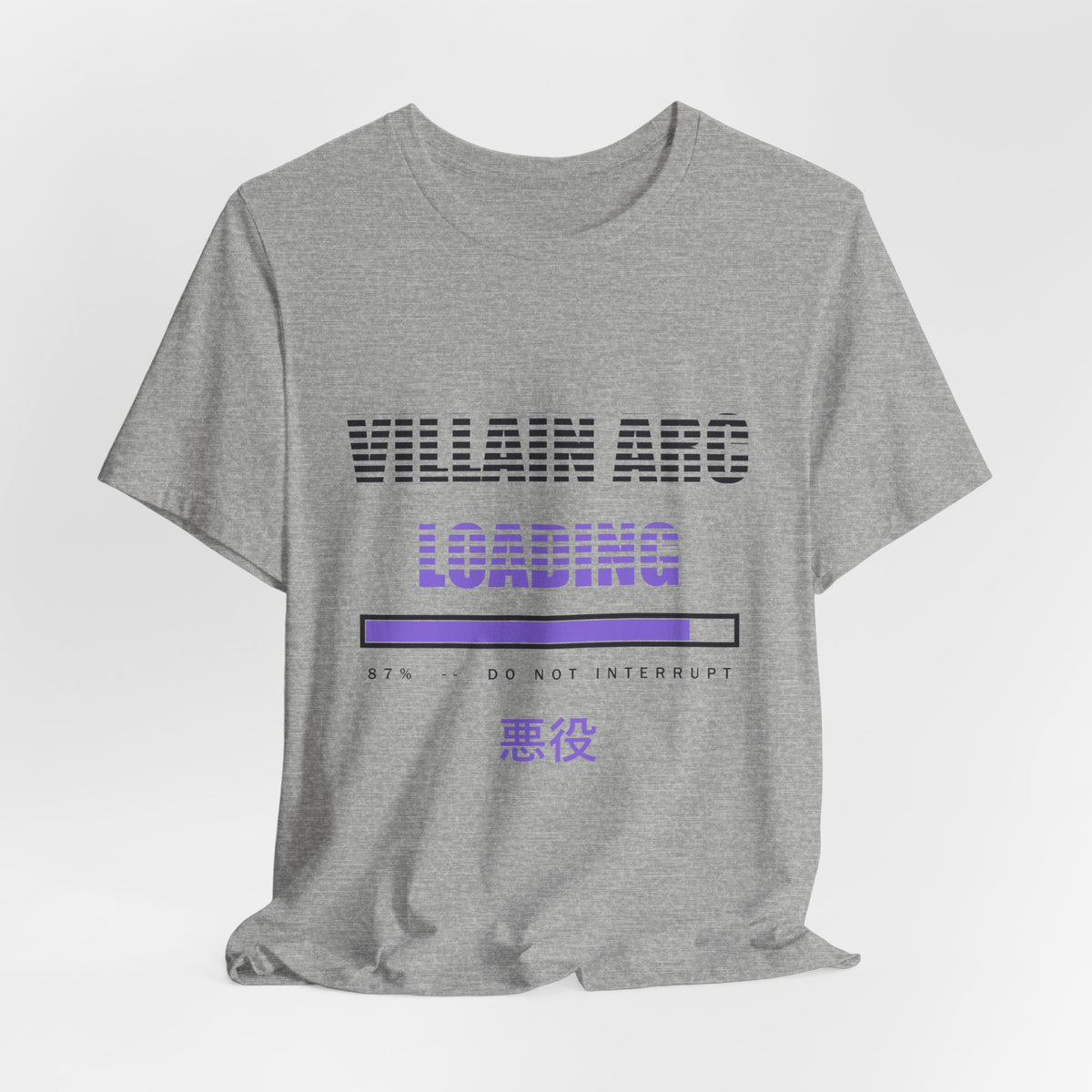 Villain Arc Loading Anime T-Shirt - original anime design, view 16