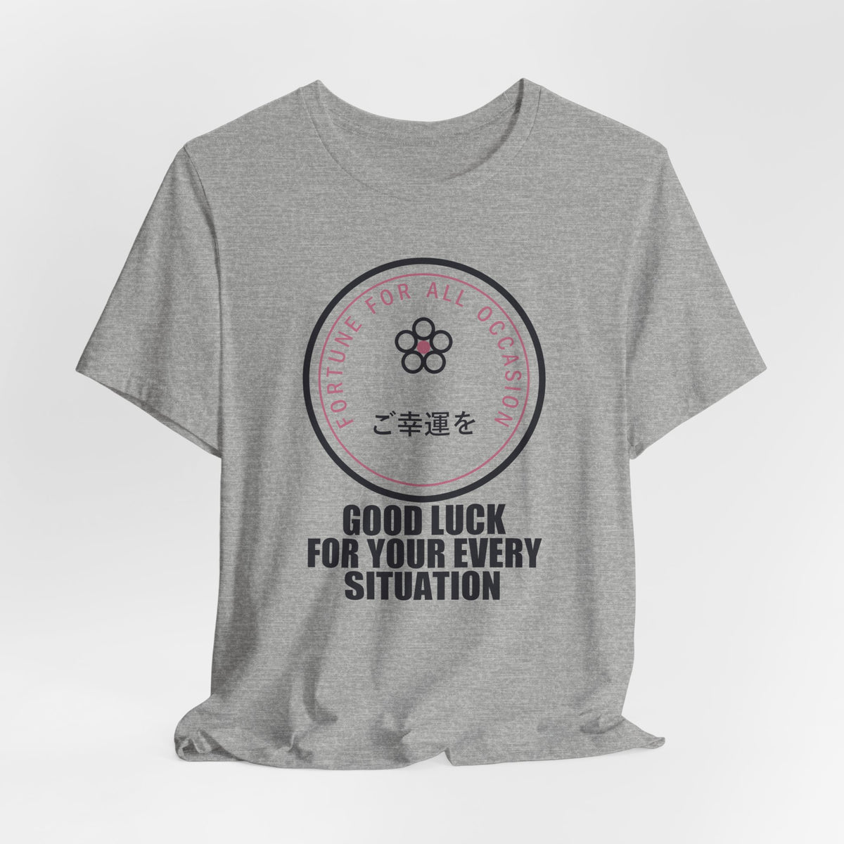 Good Luck For Your Every Situation Funny Anime T-Shirt - original anime design, view 15