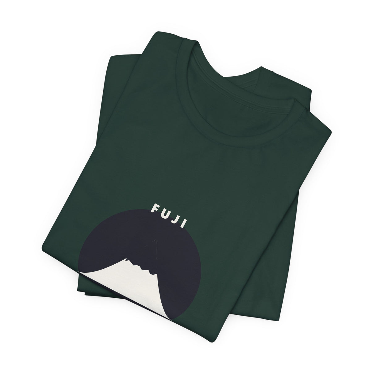 Fuji & Wave T-Shirt - original anime design, view 5