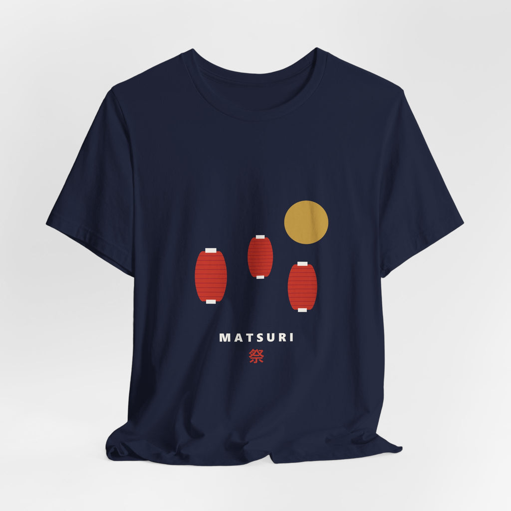 Matsuri Lanterns T-Shirt - original anime design, view 21