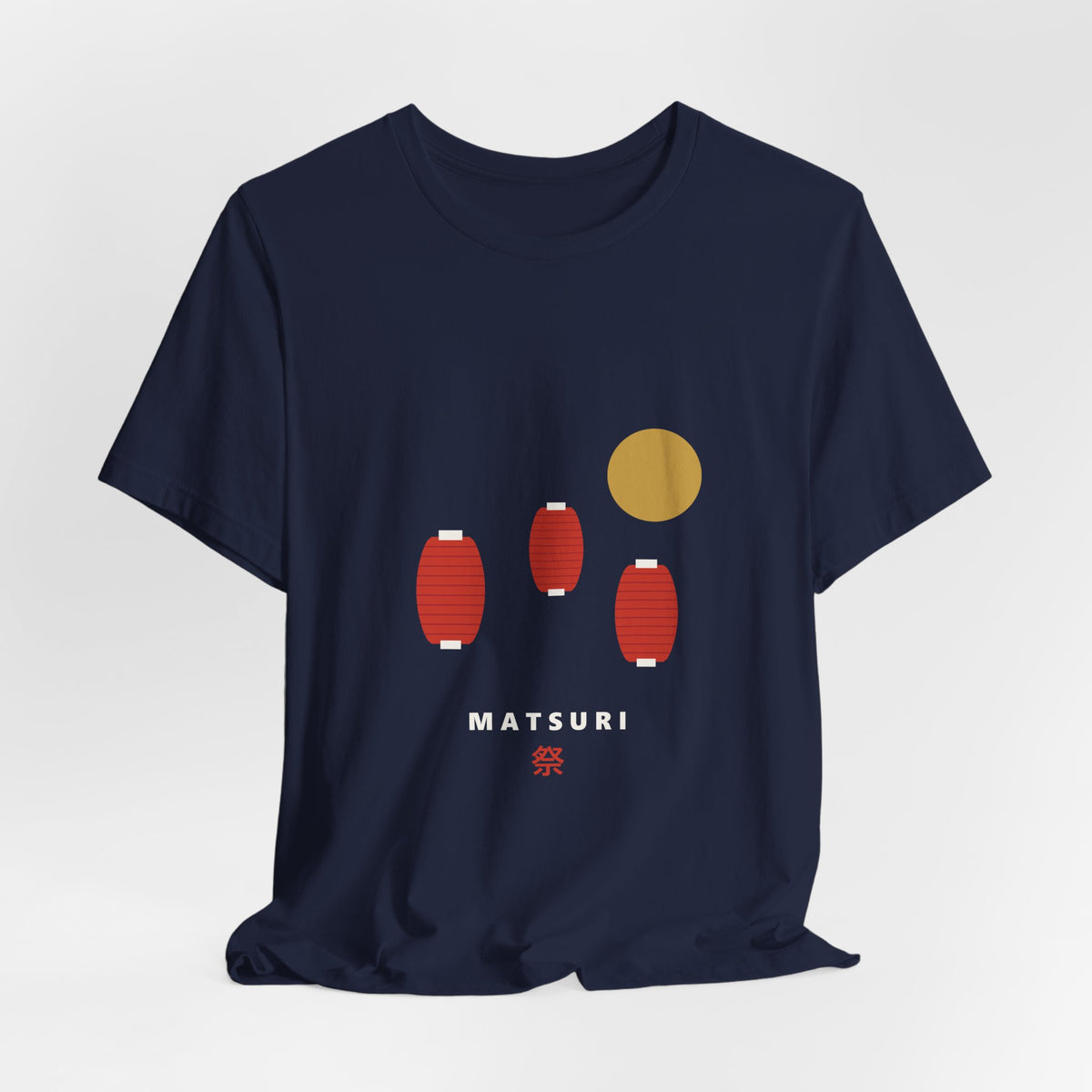 Matsuri Lanterns T-Shirt - original anime design, view 21