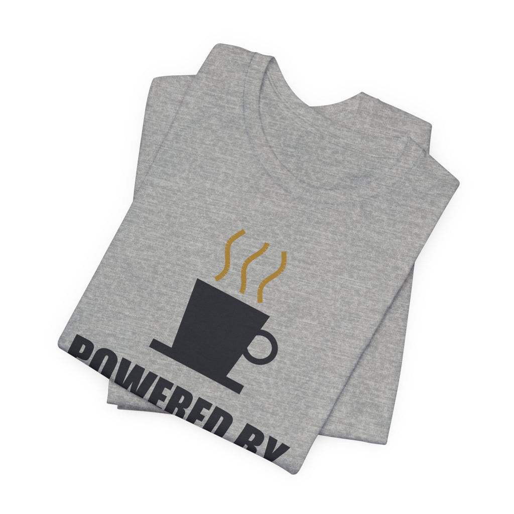 Powered By Anime And Coffee T-Shirt - original anime design, view 15