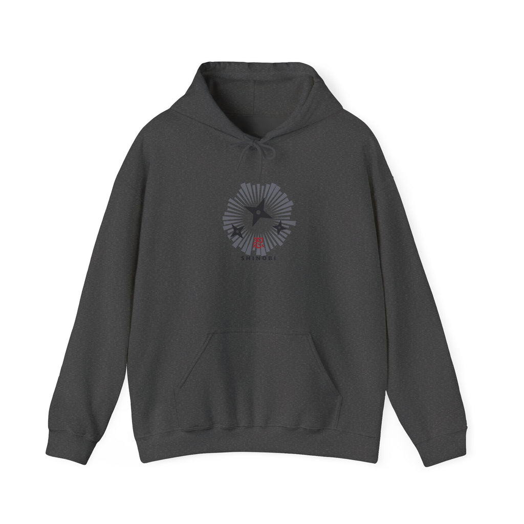 Shinobi Hoodie in Dark Heather