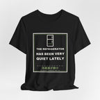 The Refrigerator Has Been Very Quiet Lately Funny Anime T-Shirt - original anime design, view 6