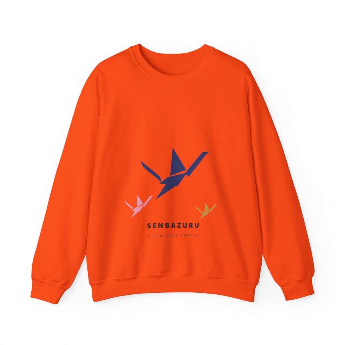 Senbazuru Sweatshirt in Orange