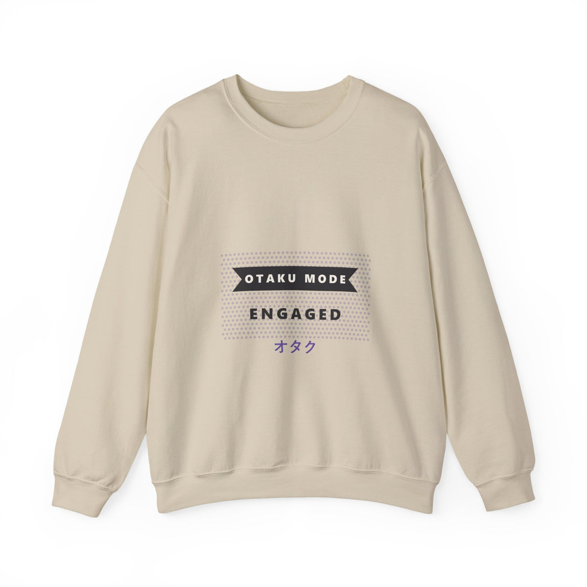 Otaku Mode Sweatshirt in Sand